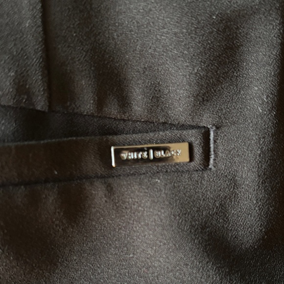 White House Black Market Charcoal Tapered Pants - Picture 4 of 4